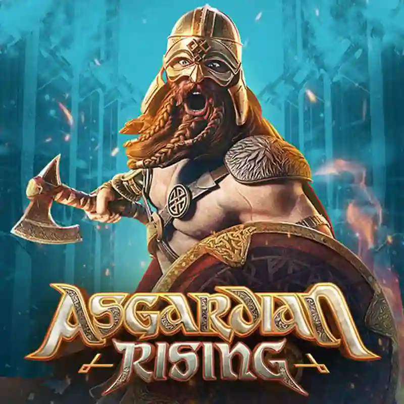 Logo del juego Asgardian Rising en mx711