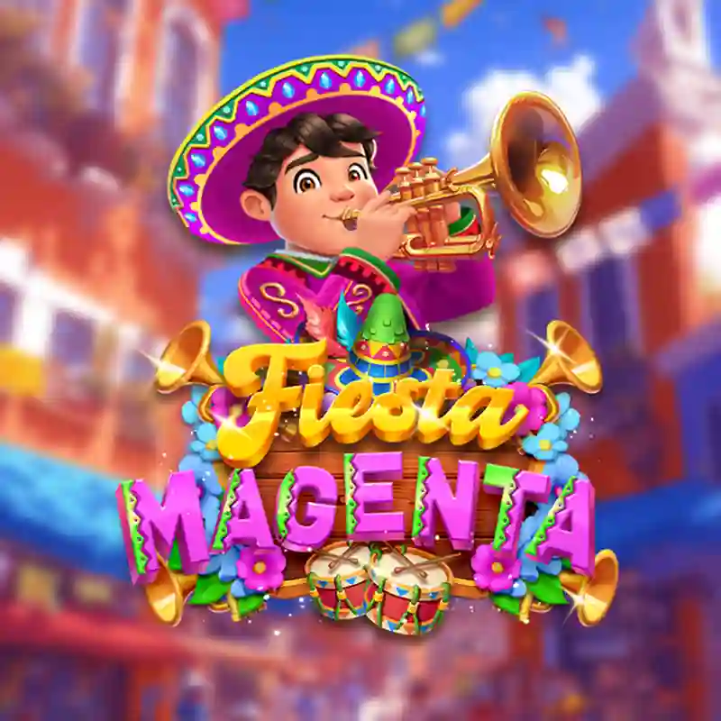 Logo del juego Fiesta Magenta en mx711